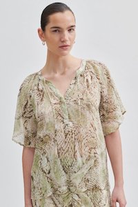 Tops & Shirts: Second Female Relia Blouse - Tea