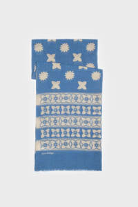 Nice Things Papua Print Cotton Scarf