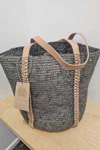 Accessories: Made in Mada Vony Bag - Light Grey