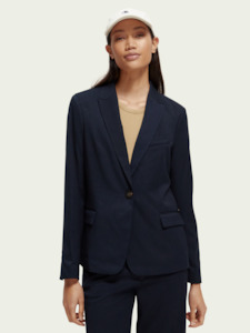 Scotch And Soda: Scotch & Soda Single Breasted Blazer