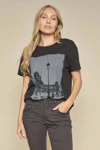 Mos Mosh Soleene Short Sleeve Tee - Black