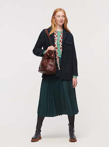 Nice Things: Nice Things Paloma Notch Lapel Wool Jacket Granite