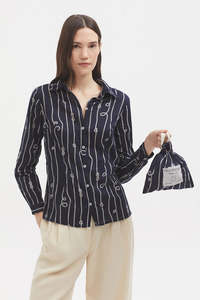 Nice Things: Nice Things Ropes Knot Shirt
