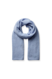 Mos Mosh Mape Knit Scarf Brunnera Blue