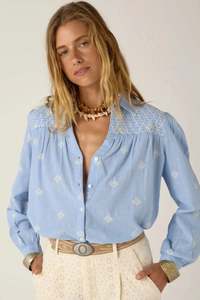 New Arrivals: Maison Hotel James Shirt - Sky Blue