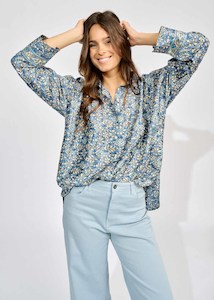 Lauren Vidal: Lauren Vidal Brendy Blouse - Matera