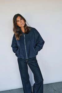 Mos Mosh Dumont Bomber Wool Jacket