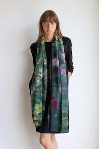 GOOD & CO Orchid Jungle Wool Scarf