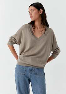 Morrison Skye Knit Pullover Sand