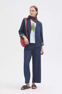 Denim: Nice Things Denim Wide Leg Trouser