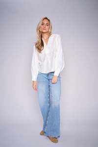 Mos Mosh Dara Vintage Jeans - Light Blue