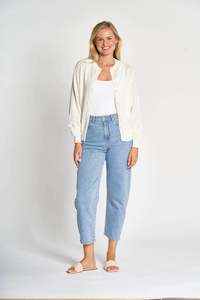 Sweaters Knitwear: Zhrill Licce Cardigan - White