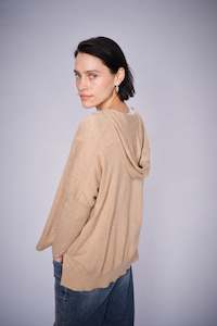 Mos Mosh Lita Hooded Sweatshirt - Sesame