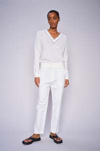 Mos Mosh Relena Prep V Neck Knit