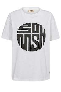 Mos Mosh: Mos Mosh Zini Short Sleeve Tee - White