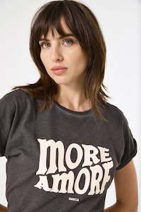 T Shirts: Garcia More Amore Graphic T-Shirt
