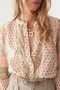 Maison Hotel Vera Blouse - Cream