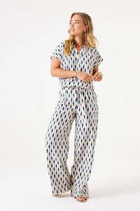 Blouses Tops: Garcia Printed Blouse