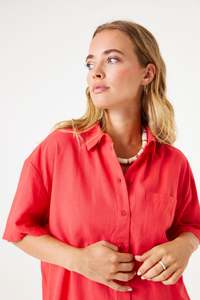 Garcia Ruby Red Blouse