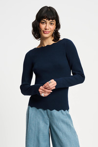 Blouses Tops: POM Bodhi Top Nightfall Blue