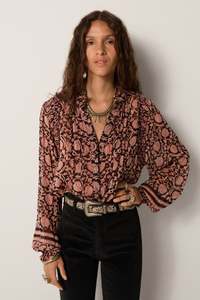 Blouses Tops: Maison Hotel Mia Blouse - Warhol