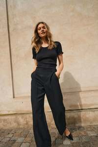 Pants Shorts: Mos Mosh Bai Miley Pant - Black