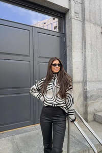 Second Female Signa Knit T-Neck -