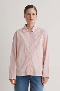 Blouses Tops: Yerse Poplin Pink Shirt