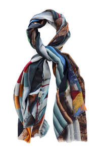 GOOD & CO Outrigger Shore Skinny Wool Scarf