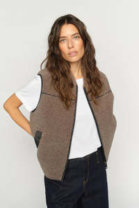 Mos Mosh: Mos Mosh Rowe Teddy Vest Falcon