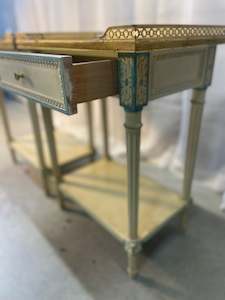 Antique French 19th Century Louis XVI Style Bedside Tables
