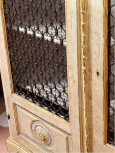 View All Available Antiques: Tuscan Iron Armadio / Cupboard