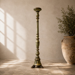 View All Available Antiques: Hand-Carved Italian Torchère Floor Candlestick
Italy, Late 19th Century
