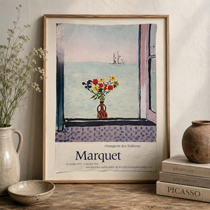 Original French Exhibition Poster — Marquet, Orangerie des Tuileries, Paris (1975)