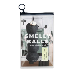 Home Lifestyle: Smelly Balls Onyx Set - Cutthroat - Reusable Car Air Freshner