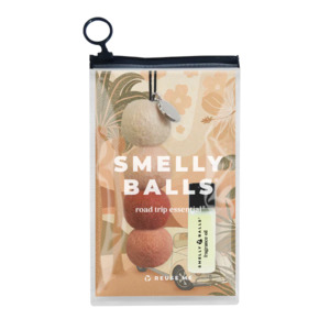 Home Lifestyle: Smelly Balls  Limited Edition Rustic Set + Sunbeam - Reusable Car Air Freshener