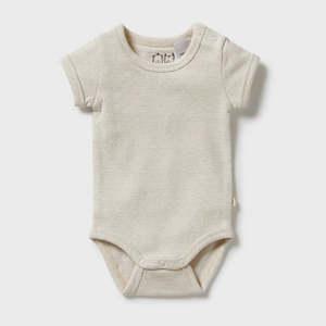Clothing: Wilson & Frenchy | Organic Stripe Ribbed Bodysuit