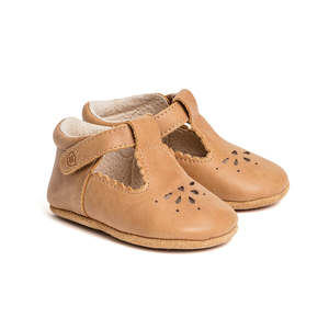 Baby Morgan T-Bar Shoe | Tan