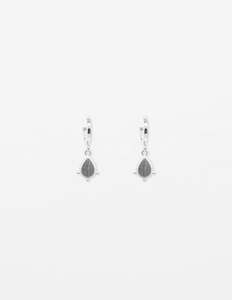 Tear Drop Pendant Earrings