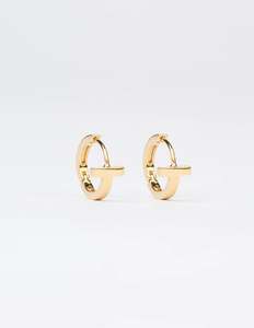 Huggie T Bar Earrings