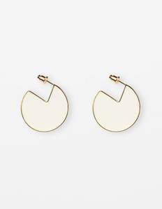 Earrings: Soft Clear Sphere Earrings