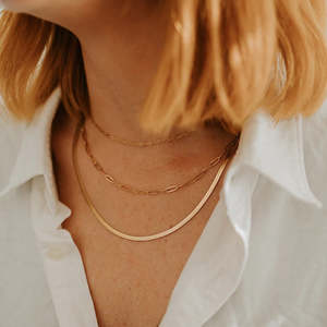 Necklaces: Snake Chain Necklace