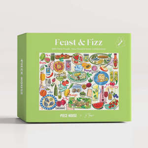 Piece House | Feast & Fizz Puzzle - 1,000 pieces