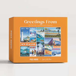 Piece House | Greeting From Puzzle - 1,000 pieces