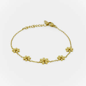 Bracelets Bangles: Daisy Bracelet | Gold