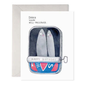 Art Stationery: Card | Dam You're Well - Preserved