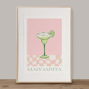 Art Print | Summer Drinks - Margarita