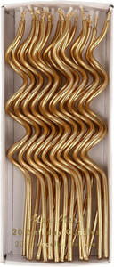 Sale: Meri Meri | Gold Twirly Candles