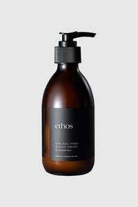 Ethos - Natural Hand and Body Cream - Bergamot Ginger & Vetiver