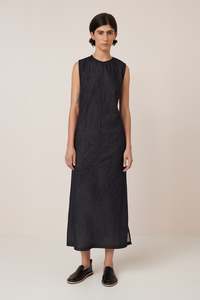 Dresses: Kowtow - Ensemble Dress - Black Ecru